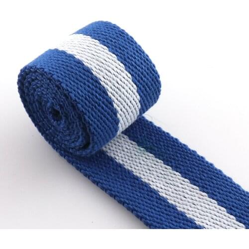 1 1/2" Webbing Stripes Straps Webbing Canvas Webbing Key Fobs Strap Fabric belt for Totes,dog collar ,bag ,Webbing Trim Strap