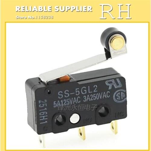 20PCS/lot Micro Switch SS-5GL2 5A 125VAC 3PIN