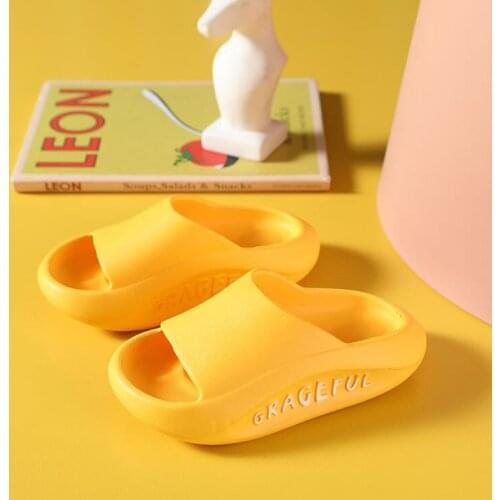 2021 Summer Baby Boy Girl Slippers Fashion Letter Home Candy Sandals For Kid Shoes