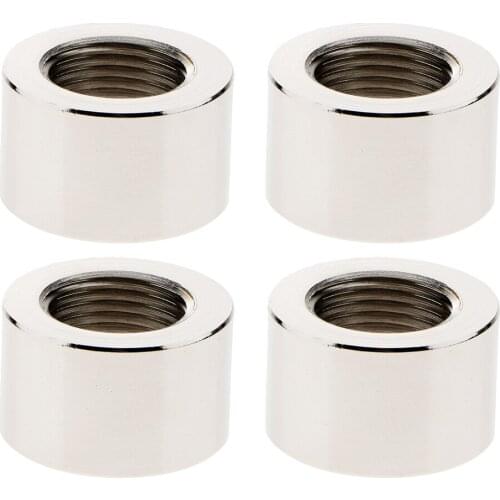 4pcs Durable M18x1.5mm O2 Oxygen Sensor Bung Adapter Exhaust Base Nut 304 Stainless Steel