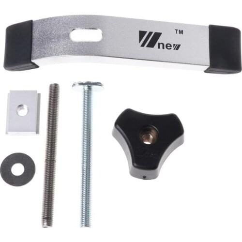 8mm Metal Quick Acting Hold Down Clamp Set for T-Slot T-Track DIY Woodworking