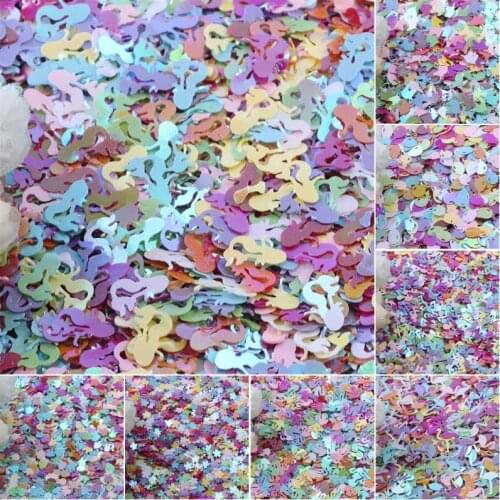 Pailettes Sequin Unicorn Flower Shell Mermaid Shape PVC Loose Sequins Paillette for Diy Gament Sewing Wedding Decor Confetti 20g