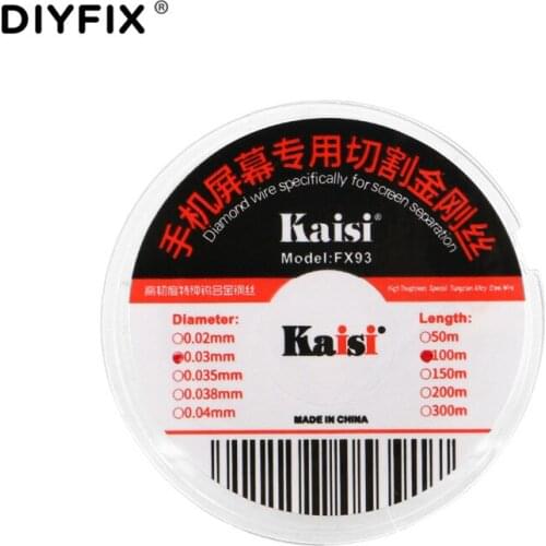 DIYFIX 100M LCD Touch Screen Diamond Separation Wire Cutting Line For iPhone Samsung Huawei Xiaomi Mobile Pone Repair Tools