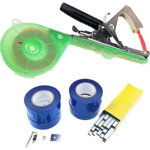 Plant Tying Tapetool Machine Branch Hand Tying Machine Tapetool Packing Vegetable Stem Strapping for Vegetable Grape Tomato