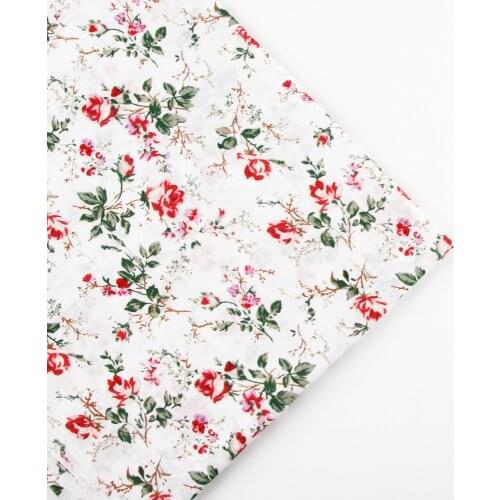 New 158cm x half meter vintage print Cotton Fabric Patchwork For Sewing Scrapbook Cloth Tissue For Quilt Needlework Pattern