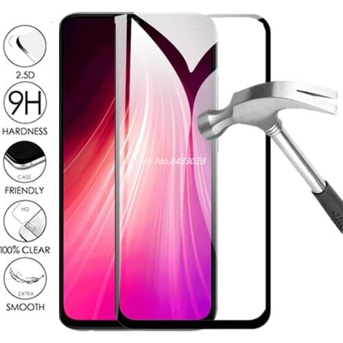 Full Cover Screen Protector for Xiaomi Redmi Note 8 7 Pro 8A 7A K20 Pro for Redmi8 8A 6A 6 7 8 A Note8 Tempered Protective Glass