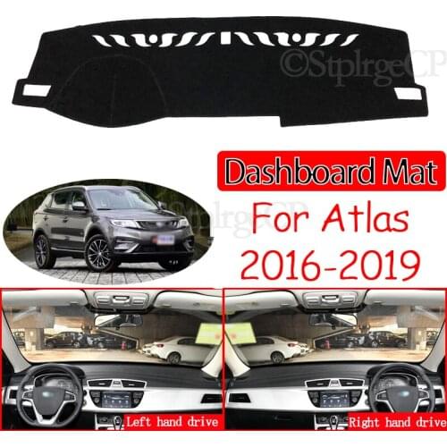 For Geely Atlas Boyue Emgrand X7 Sport 2016 2017 2018 2019 Anti-Slip Mat Dashboard Cover Sunshade Dashmat Protect Accessories