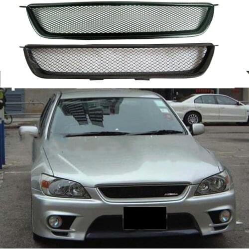 Front Bumper Center Grille Grill Refit For Lexus IS200 1998-2004 Resin, Carbon Fiber Material
