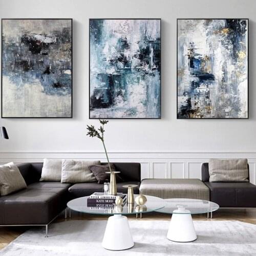 Modern Abstract Canvas Painting Nordic Style Posters and Print Cuadros Wall Art Picture for Living Room home Decoration unframed