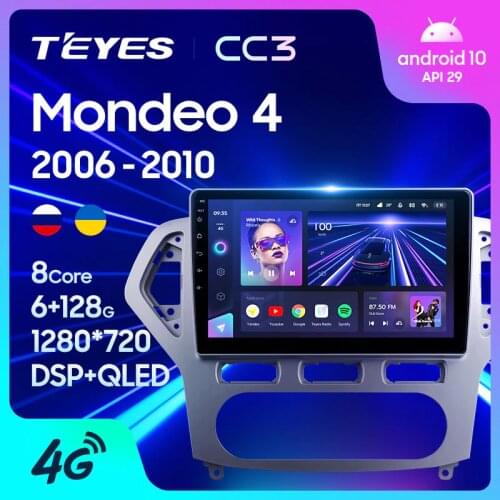 TEYES CC3 For Ford Mondeo 4 2006 - 2010 Car Radio Multimedia Video Player Navigation stereo GPS No 2din 2 din DVD