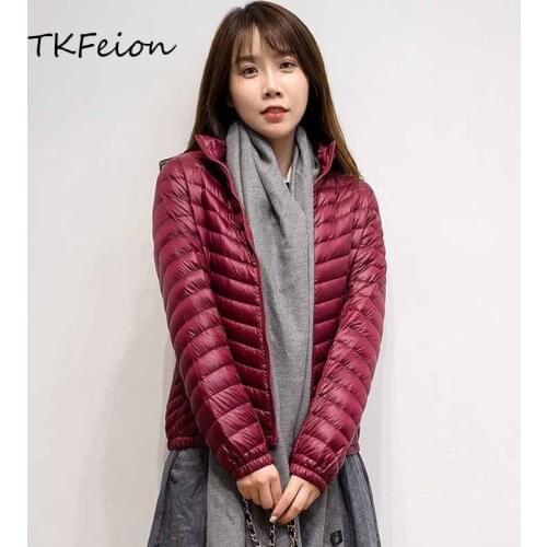Женские парки TKFeion China At AliExpress