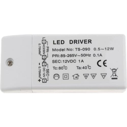 12W 12V Power Supply Driver Transformer for LED Flexible Strip Light