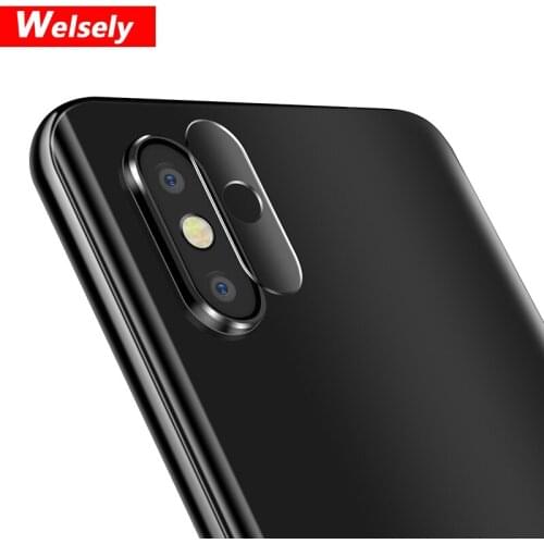 Welsely HD Ultra Thin Transparent Rear Back Camera Lens Protector Tempered Glass Film for Xiaomi Mi8 M8 SE Cover accessorie cran