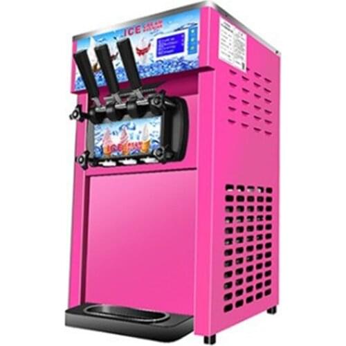 ZM-168 Three flavors ice cream machine commercial soft ice cream maker small three-color ice cream machine
