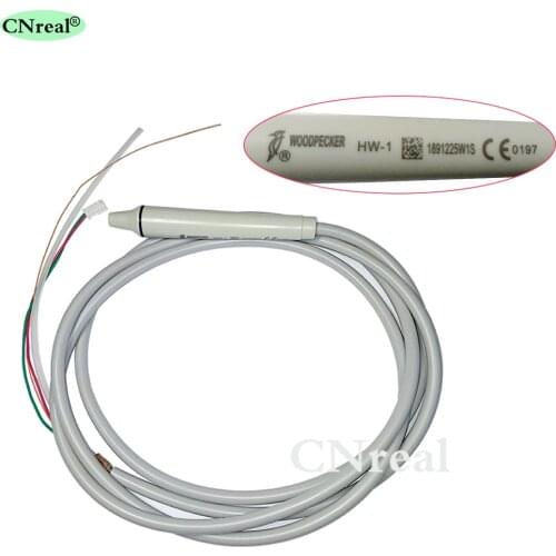 1 Set Dental Scaler Handle Woodpecker HW-1 & Digital Cable for EMS, UDS Series Dentist Lab Device Equipment
