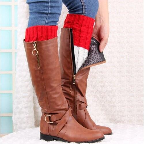 120pairs/lot 2015 new fashion knitted tie dye leg warmer/boot cuff 5 color