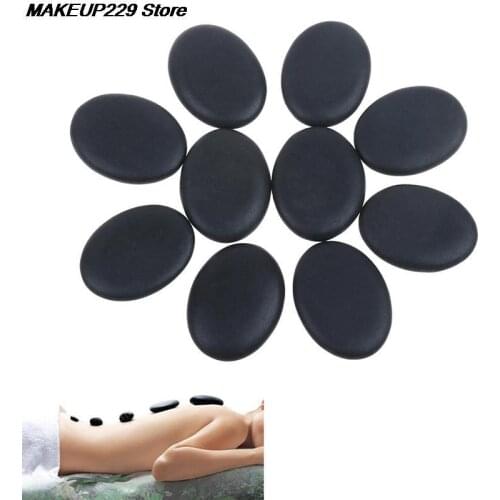 2pcs/6pcs/8pcs/10PCS Beauty Stones Massage Spa Rock Basalt Stone Lava Natural Stone