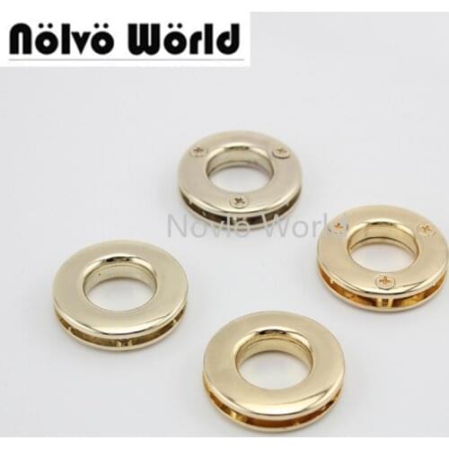 10pcs 17X34mm screws eyelet grommet round eyelet for DIY bags handbags sewing accessories
