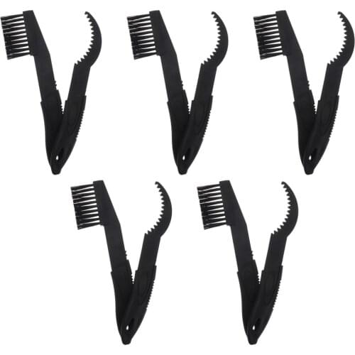 5 Sets Chain Cleaner Chain Brush Bike Crankset Mountain Bike Maintain Cleaning Brush Scrubber Wash Tool Outdoor Accessories