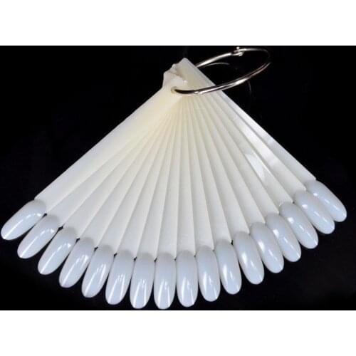 50 piece/lot Nail Gel Polish Color Chart Top Quality Nail Art False Nail Art Tips VENALISA Gel Lacquer Color Plastic Display