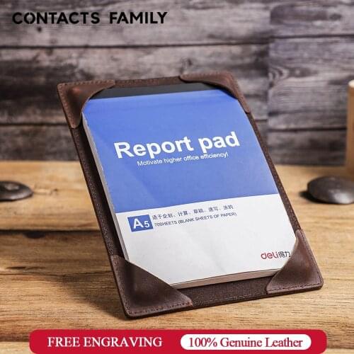 A4/A5 Writing Board Pad Leather Memo Clipboard For Office Business Test Paper Storage Organizer School Supply Office Stationary
