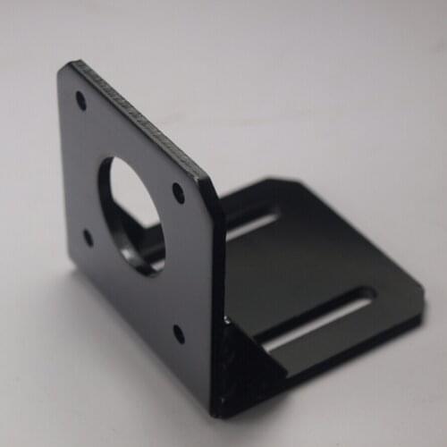 SWMAKER 42 stepper Motor fixed bracket holder strengthen steel black color motor cabinet/base / frame 3mm thick