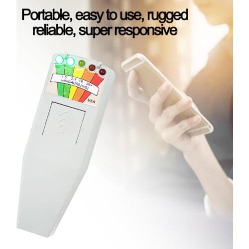 EMF Meter Electromagnetic Radiation Detectors Handheld Digital LCD Dosimeter Tester for electric field radiation magnetic field