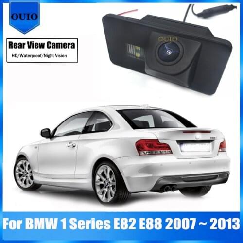 HD rear view camera For BMW 1 Series E82 E88 2007 ~ 2013 HD Night Vision Waterproof Camera| Backup Parking Reversing Camera