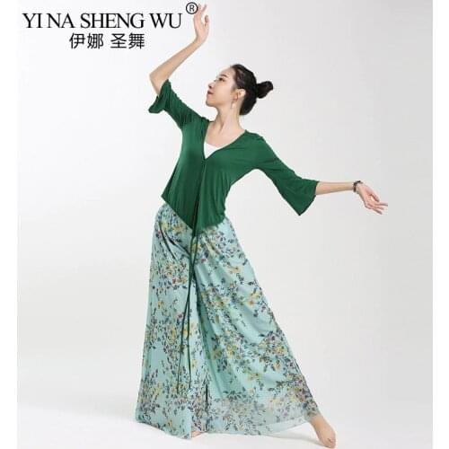 Belly Dance Clothing Mature Women Classical Elegant Top+Pants Practice Clothing Body Training Suit New Competition Long Skirt