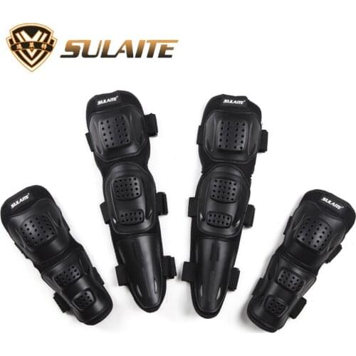 Motorcycle Riding Kneepad Motocross Off-Road Skate Skateboard Elbow & Knee Protective Gear Set Brace Pads Protector Guard