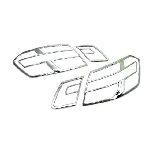 New Free shipping Chrome Tail Light Cover for Mercedes Benz W212 E Class-Free Shipping