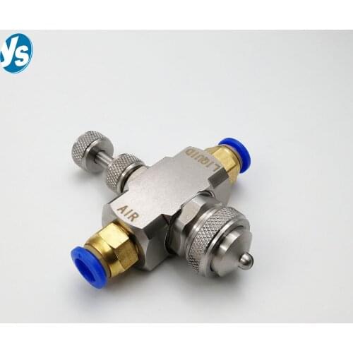 Air atomizing nozzle,two fluid air atomizer spray nozzle,cooling humidifying air atomizing nozzle,micro fog nozzle