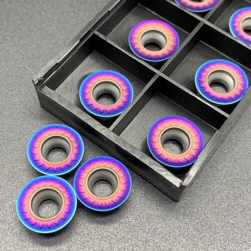 RPMT1204 High Quality NANO BLUE Cutting tool CNC Indexable insert metal lathe tools