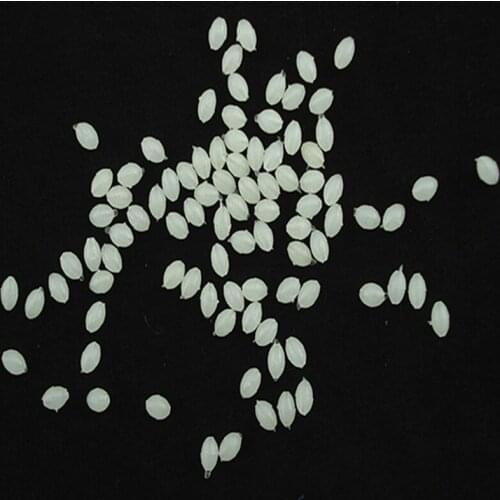 100PCS/Lot 3.4X5 4X6mm Fishing Plastic Large fishing beads Fishing gear Carp Fishing Stop Rigs Beads