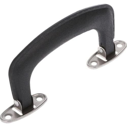 THINKTHENDO Portable Black Plastic Suitcase Luggage Case Handle Grip Replacement Parts Bag Accessories Handbag Handles