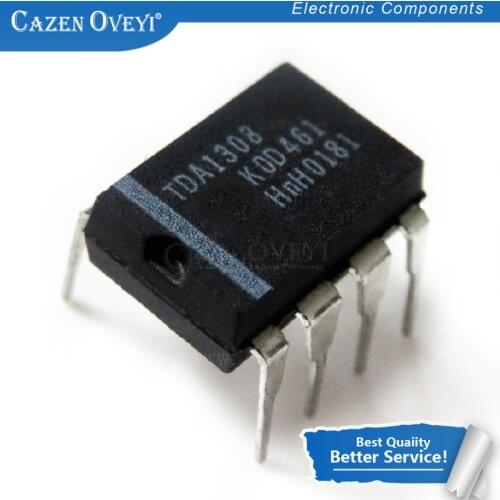 10pcs/lot TDA1308 TDA 1308 DIP8 DIP In Stock