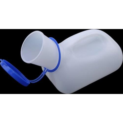 1000 ML Male Female Woman Universal Dual Urinal Patient Old Man Medical With The Interface PE Urinals Sanitary Ware Products