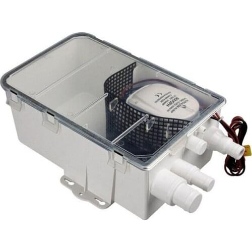12V/24V 750 GPH Marine Bilge Shower Drain Pump System Bilge Submersible Pump for RV