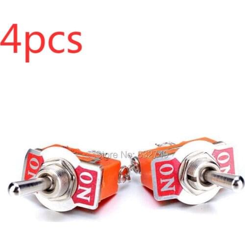4 PCS KN1121 250V 15A Toggle Switch Touch ON-ON Switch Mini Small Toggle Switch 3 Pins Contralling AC DC Switch
