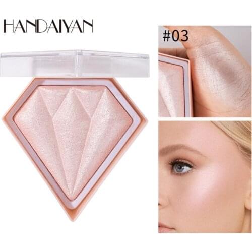 5 Colors Highlighter Facial Palette Makeup Face Contour Shimmer Powder Brightening Skin Tone Highlight Cosmetics TSLM1