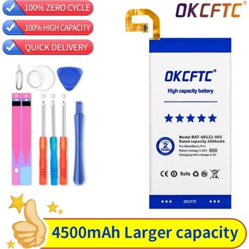 OKCFTC BAT-60122-003 4500mAh Battery for BlackBerry Priv within tracking number