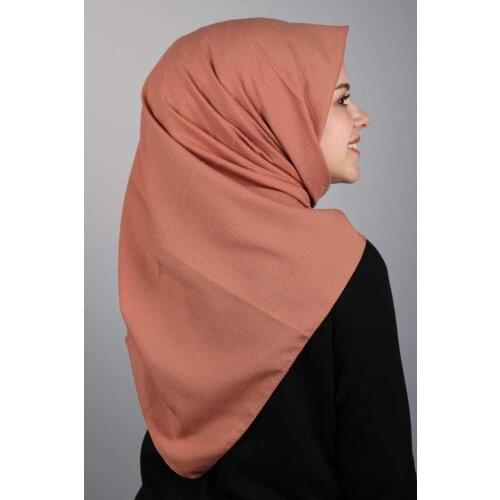 BONJELA SOLID COLOR NATURAL JAZZ SCARF-DESEN-01-RENK-11