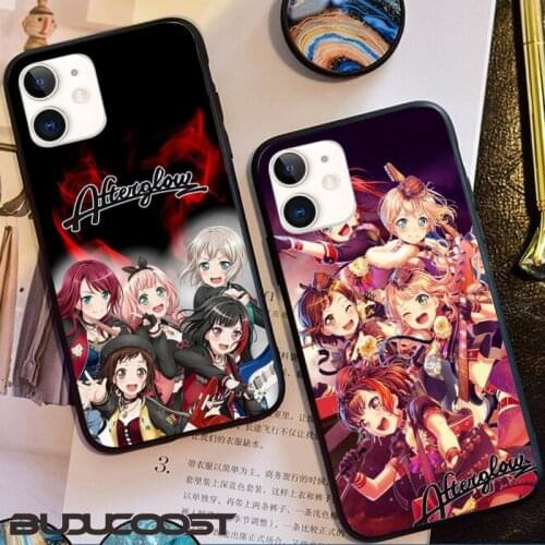 Reall nice anime BanG Dream Phone Case for iphone 11 Pro 11 Pro Max X XS XR XS MAX 8plus 7 6splus 5s se 7plus SE 2020 case
