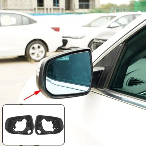 For Chevrolet Malibu XL 2016-2021 Car Rearview Mirror Glass Frame Cover Side Rear View Mirror Base Holder Trim Shell