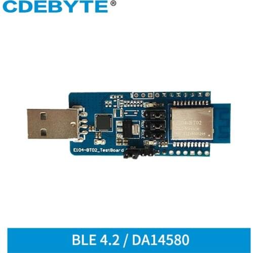 E104-BT02-TB CDEBYTE CP2102 USB Test Board kits BLE to serial port wireless transceiver module For Bluetooth E104-BT02 Module