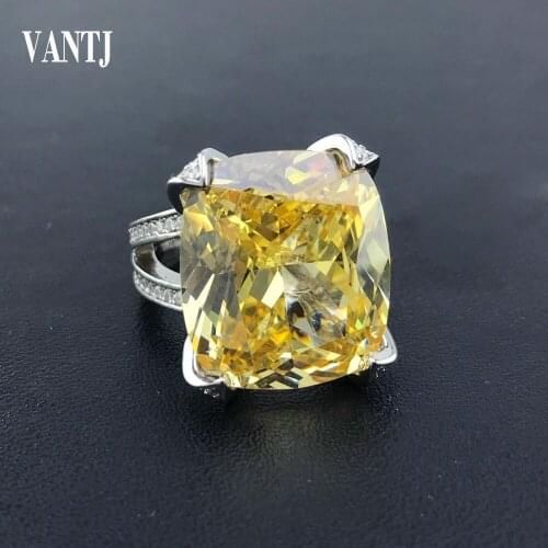 New Signity Stone Rings Sterling 925 Silver AAAAA Zircon Gemstone Women Statement Collares Bohemian Beach Jewelry Gift Collier