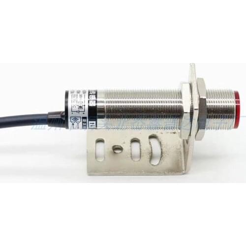 Laser Photoelectric Switch M18 NPN PNP Normally Open Normally Closed Diffuse Reflection Distance 30/50/80cm Adjustable