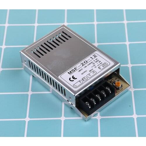 MSF-20-12 100V~240 AC Pressure variable DC 12V small ultra thin switching power supply
