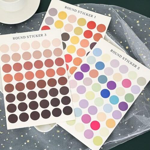 10 Pcs DIY Stickers Dot Scrapbook Album Photo Wall Journal Decoration Sealing Sticke 100% Brand New And High Quality Practical