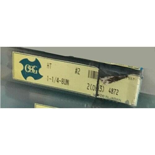 1PC THREADING TAPS HT-#2 1-1/4 - 8 UN 4872